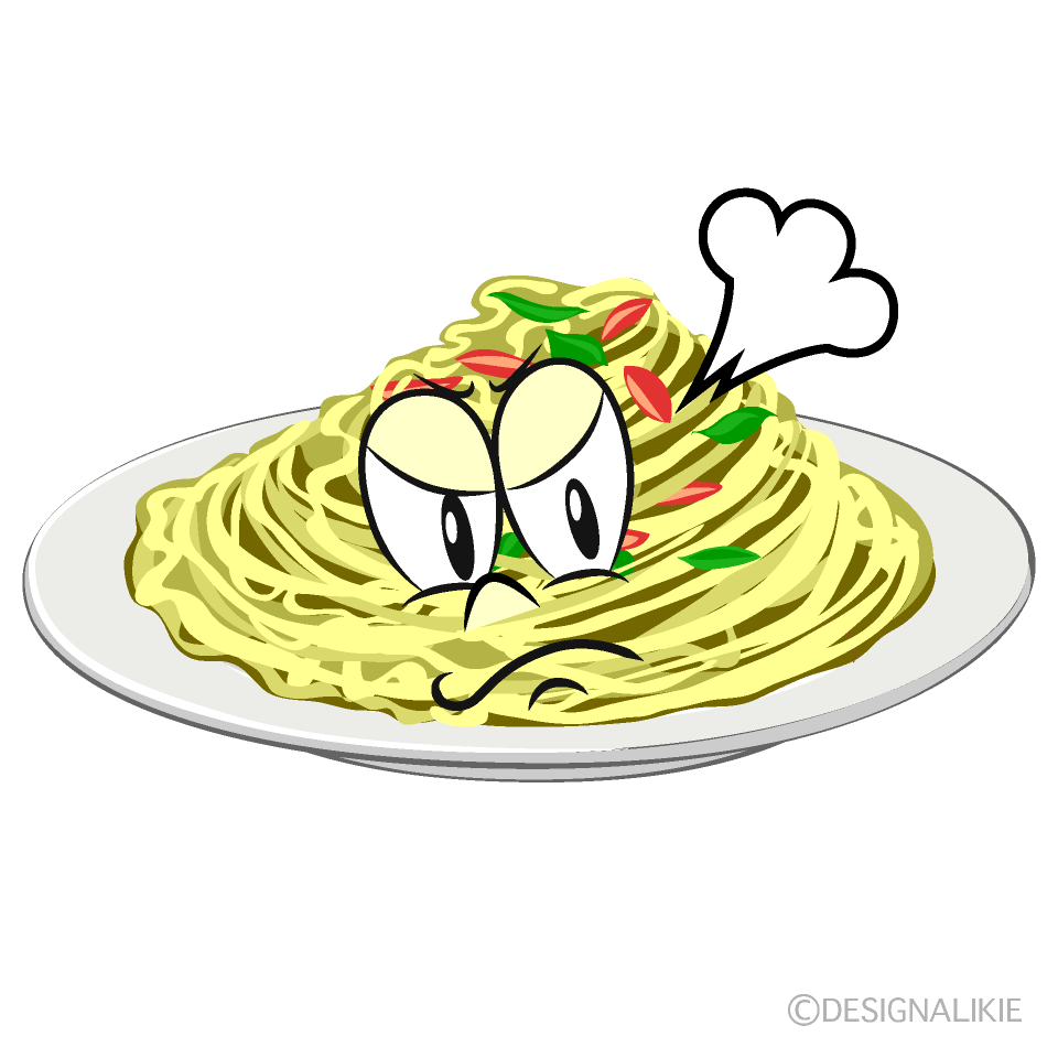 Free Angry Pasta Cartoon Image｜Charatoon