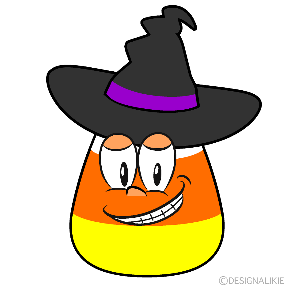 Grinning Candy Corn