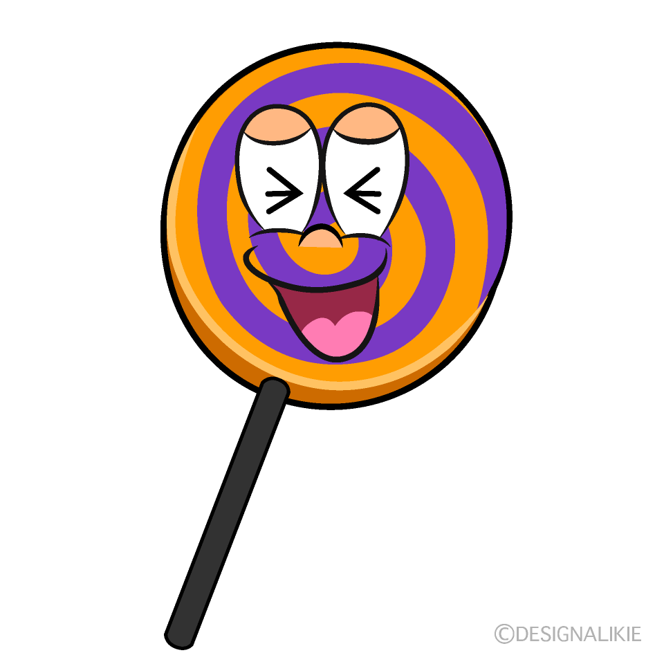 Laughing Halloween Lollipop
