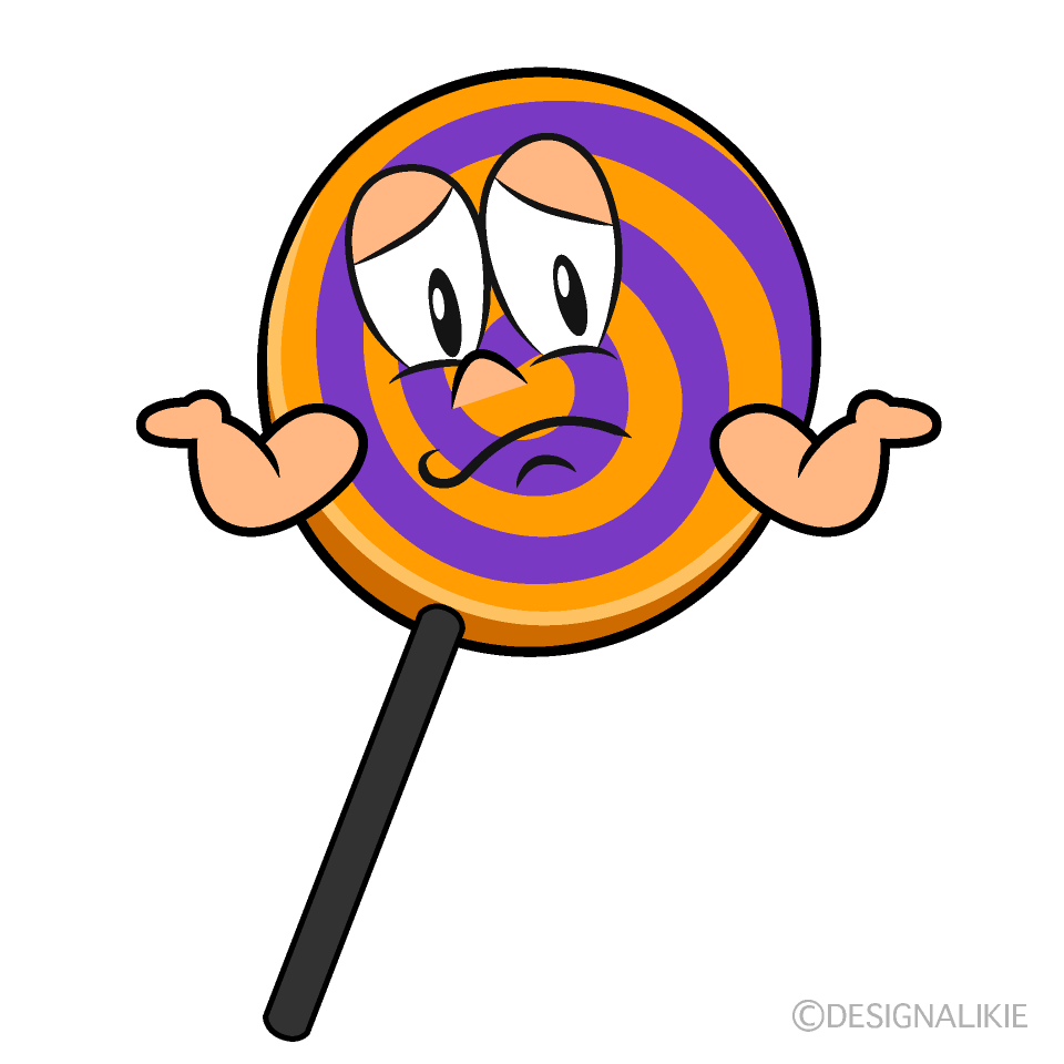 Troubled Halloween Lollipop