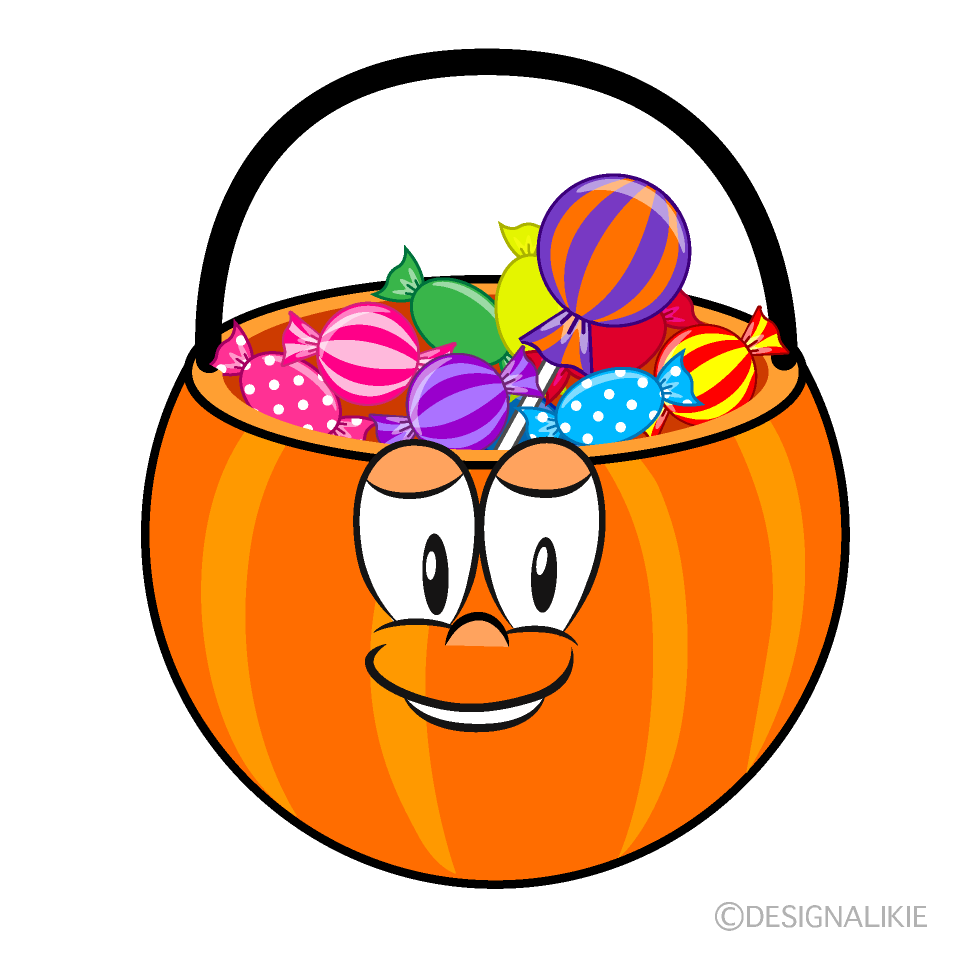 Free Halloween Candy Cartoon Image｜Charatoon