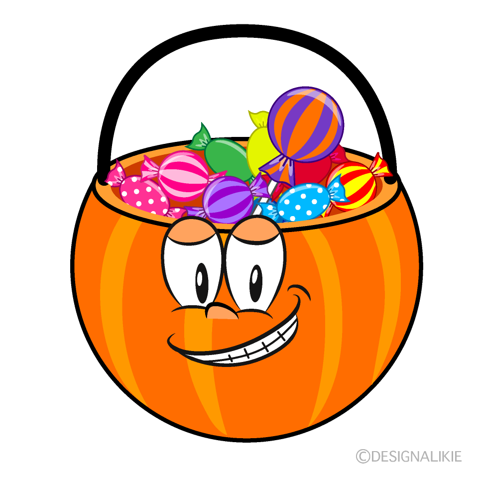 Grinning Halloween Candy