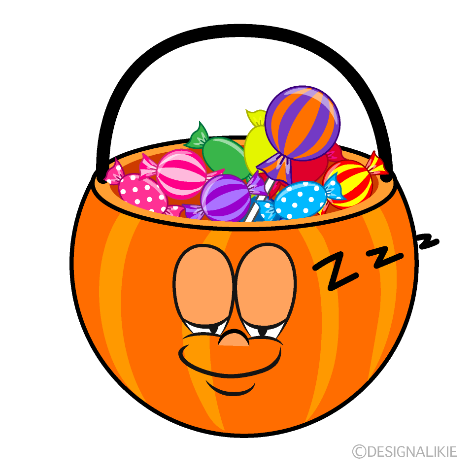 Sleeping Halloween Candy