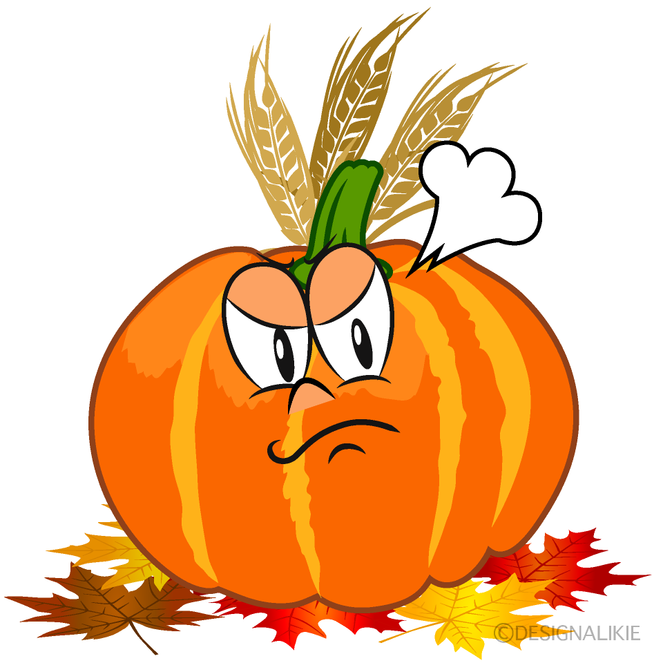 Angry Thanksgiving Pumpkin