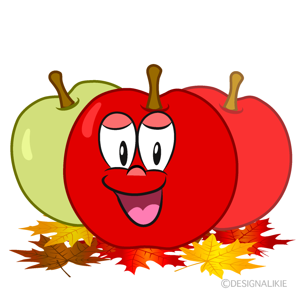 Smiling Fall Apple