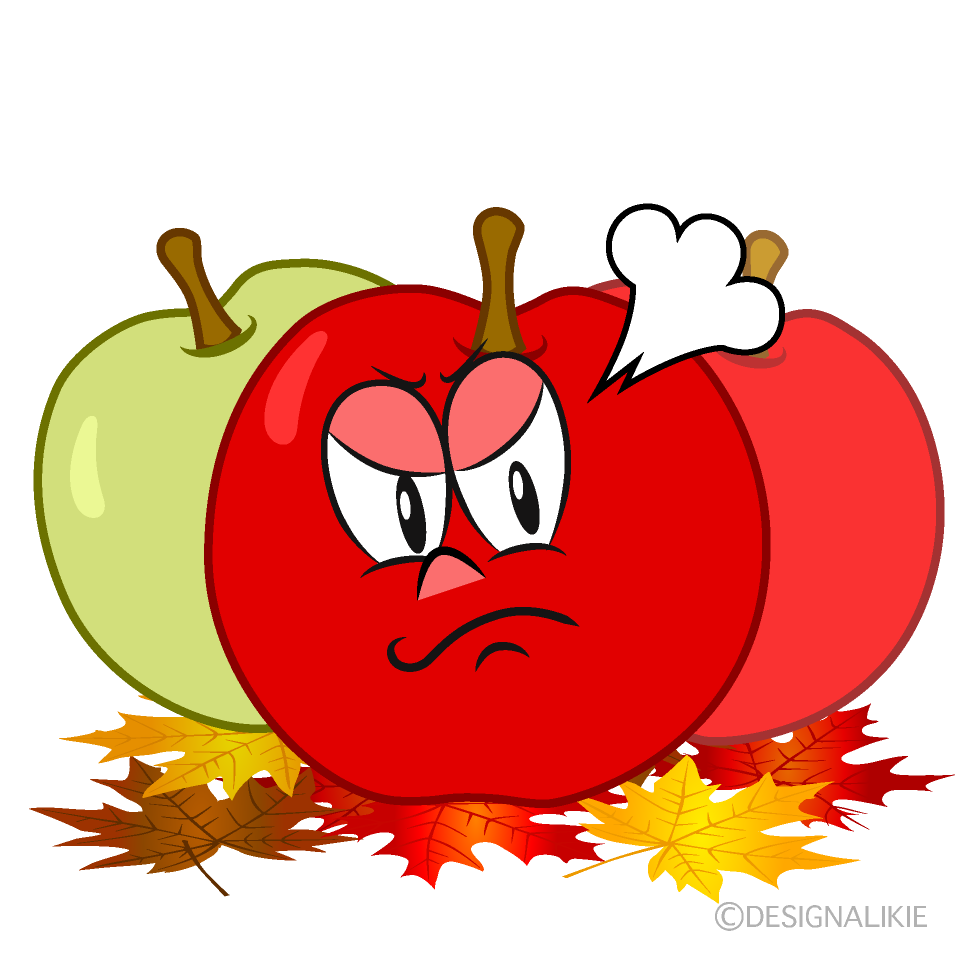 Angry Fall Apple