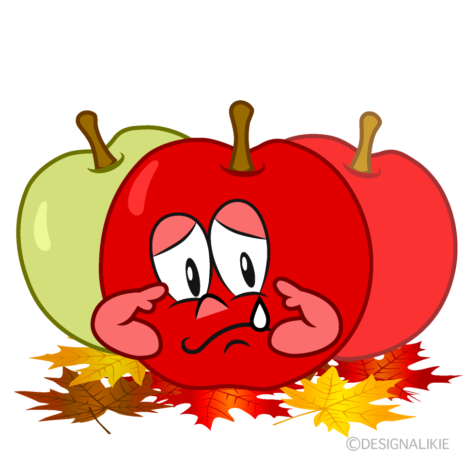 Sad Fall Apple