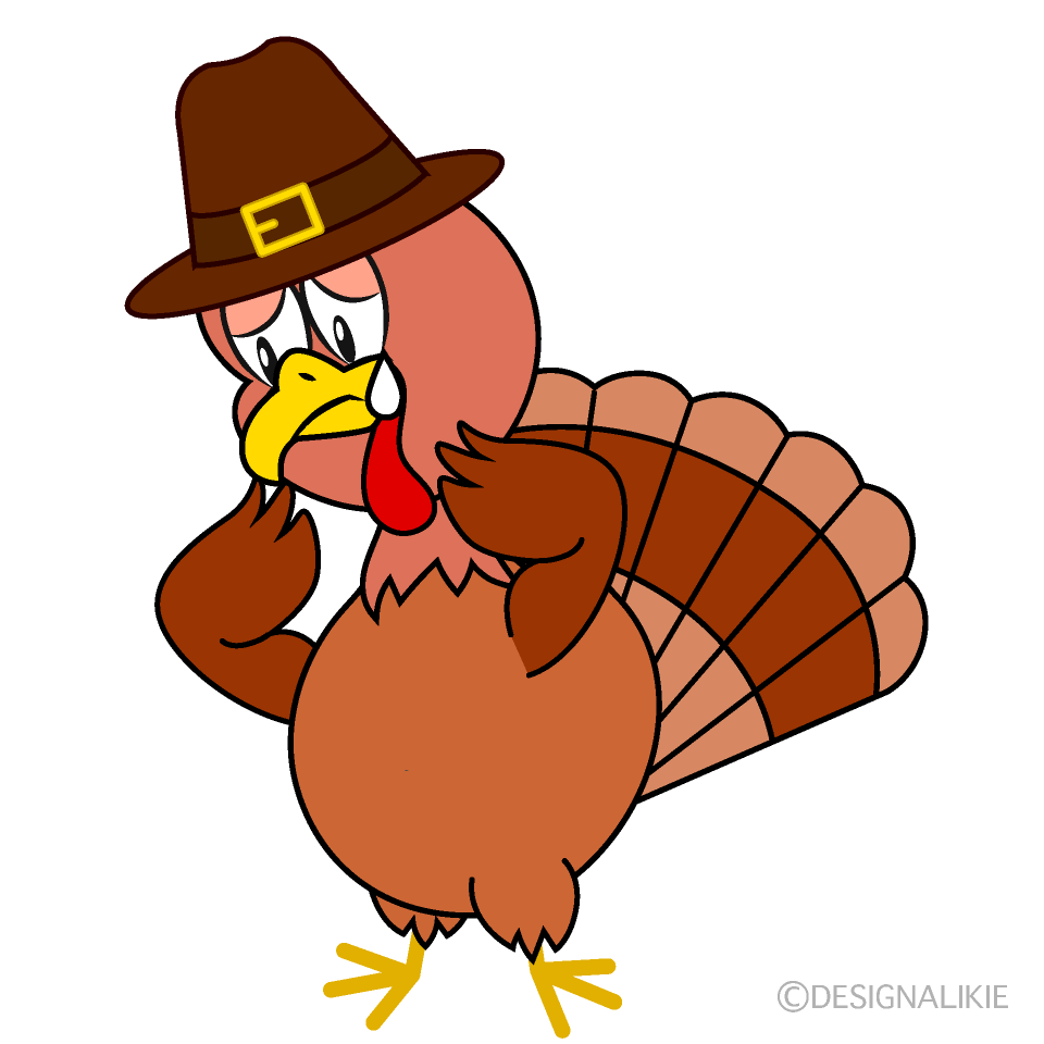 Sad Thanksgiving Turkey