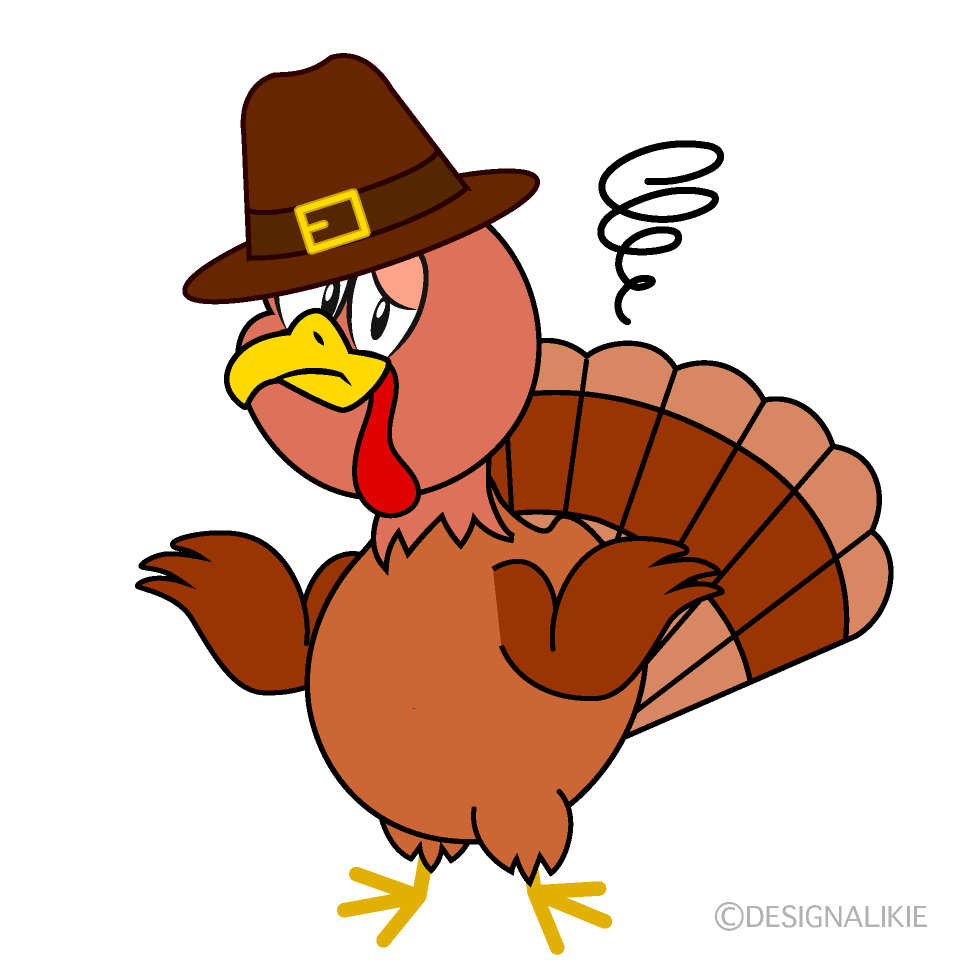 Troubled Thanksgiving Turkey