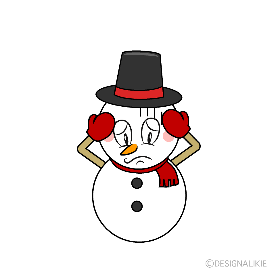 Troubled Snowman