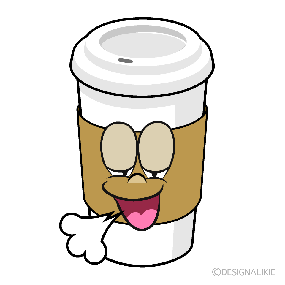 Relaxing Paper Cup Coffee
