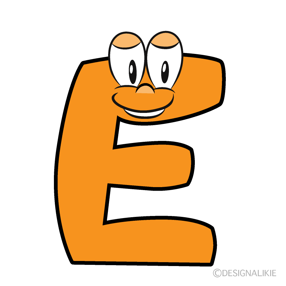 animated alphabet e