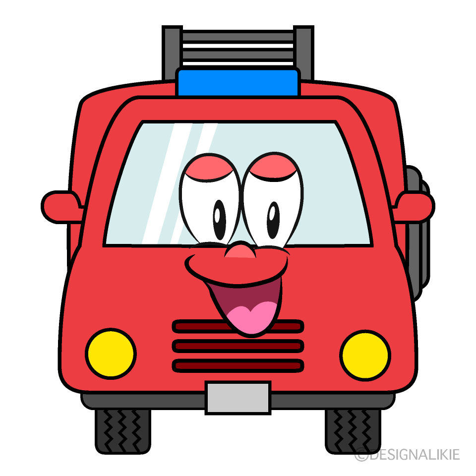 Smiling Fire Engine