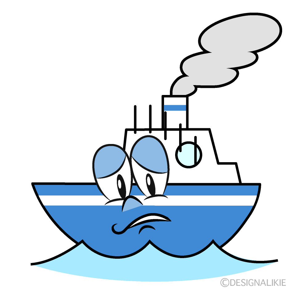 Depressed Boat