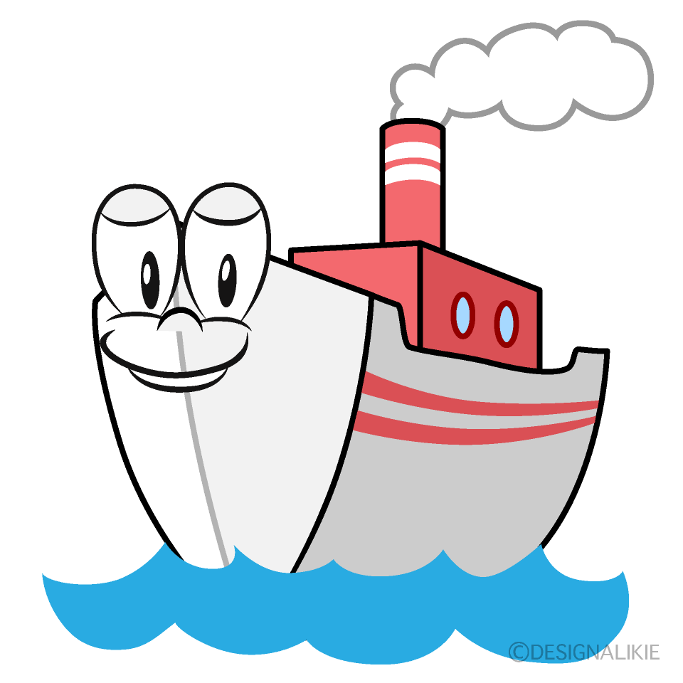 Free Ship Cartoon Image｜Charatoon