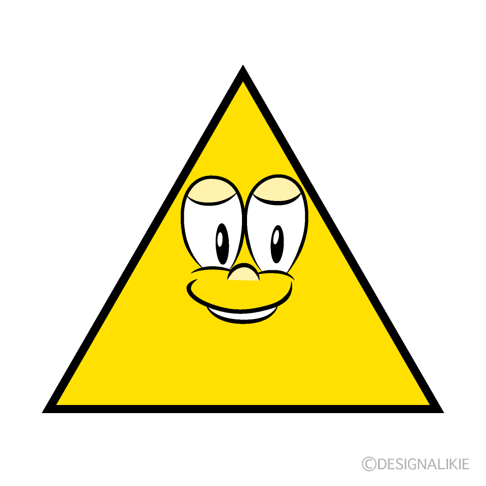 Free Triangle Cartoon Image｜Charatoon