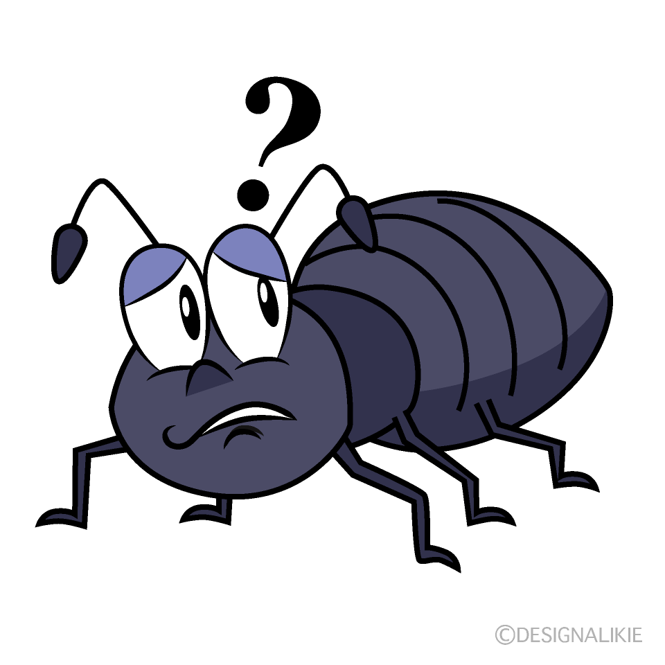 Free Thinking Ant Cartoon Image｜Charatoon