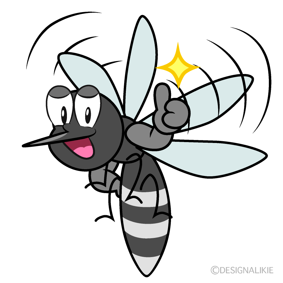 Thumbs up Mosquito