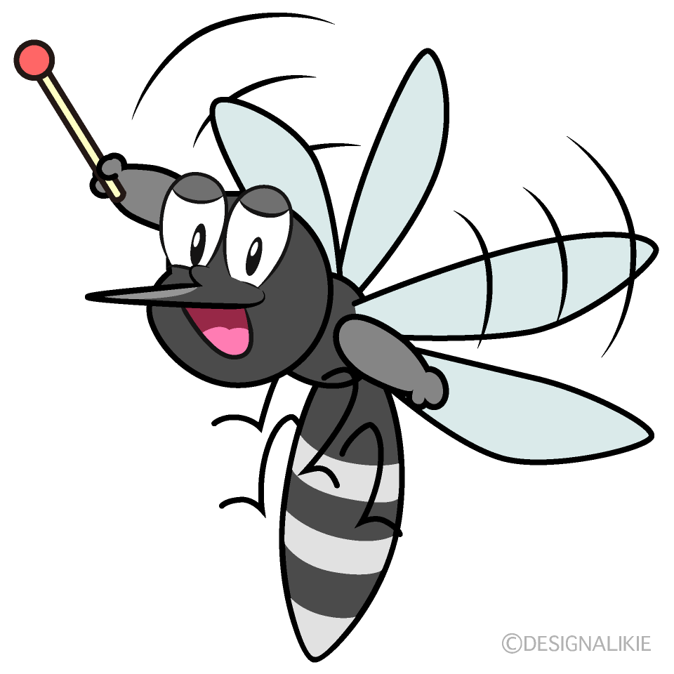 Free Speaking Mosquito Cartoon Image｜Charatoon