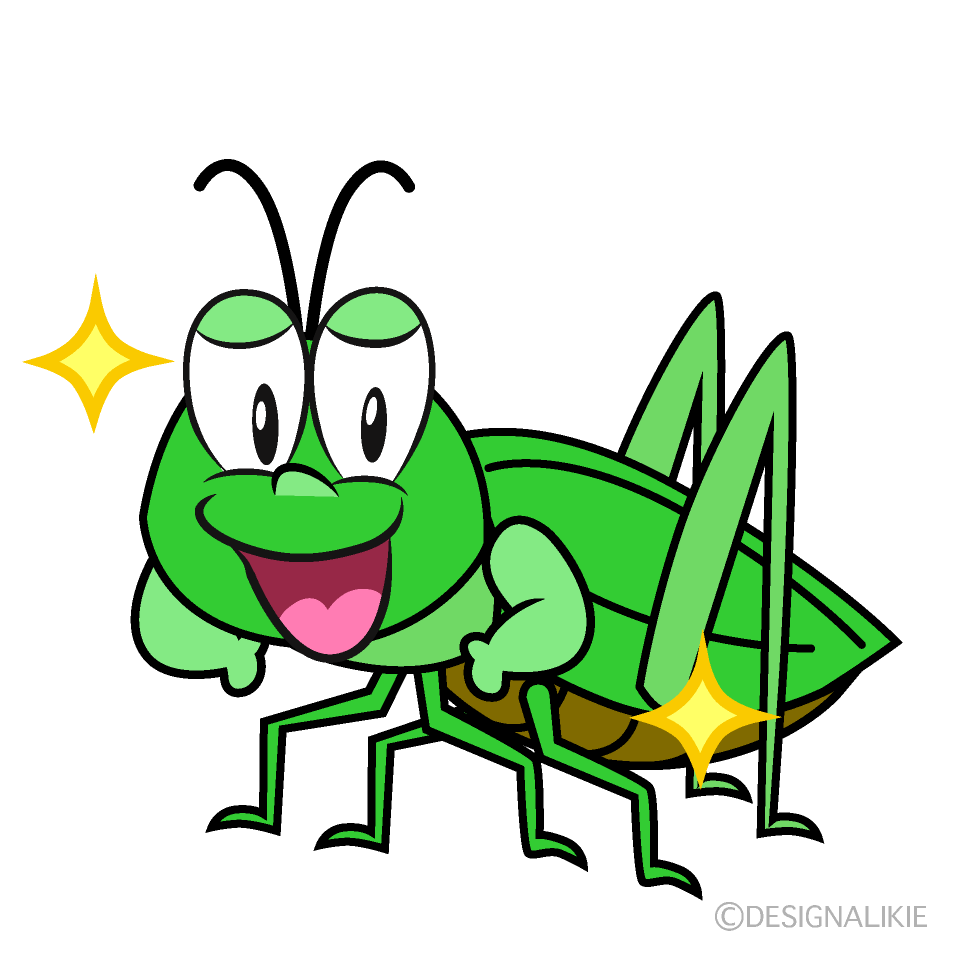 Glitter Grasshopper
