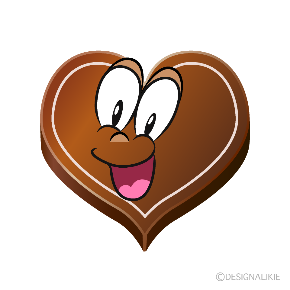 Surprising Heart Chocolate