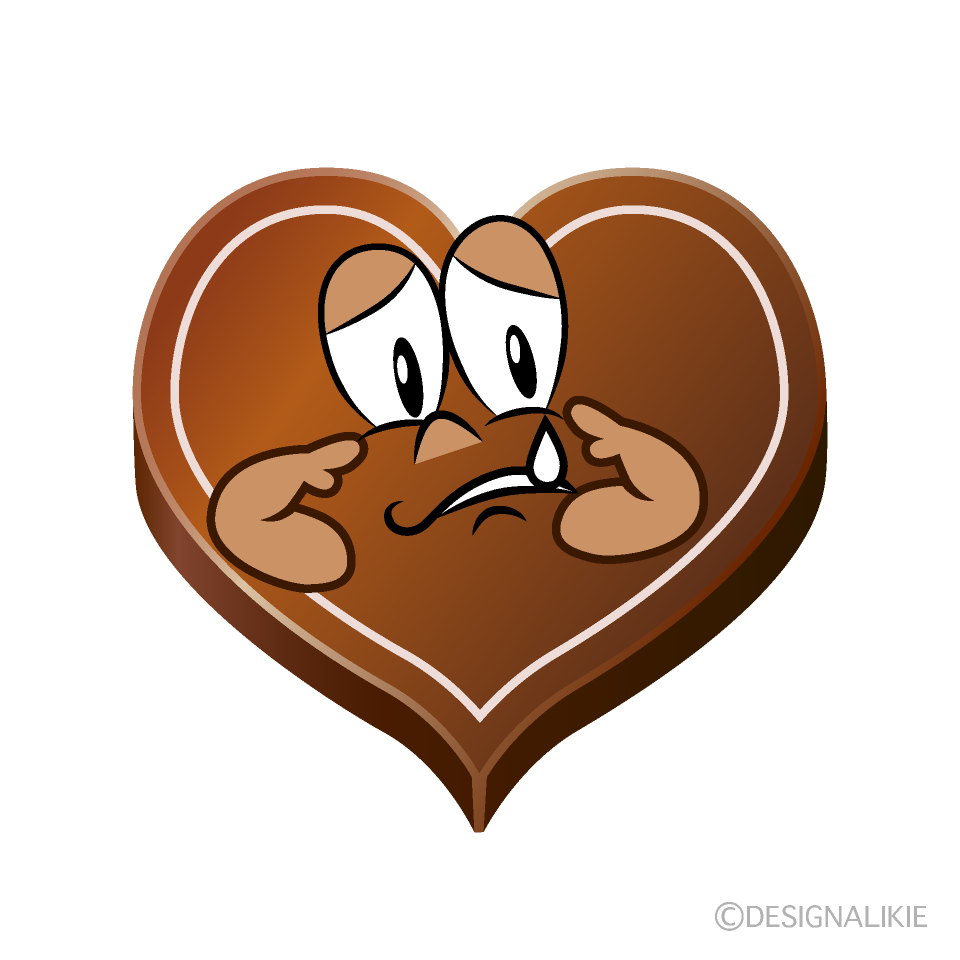 Sad Heart Chocolate