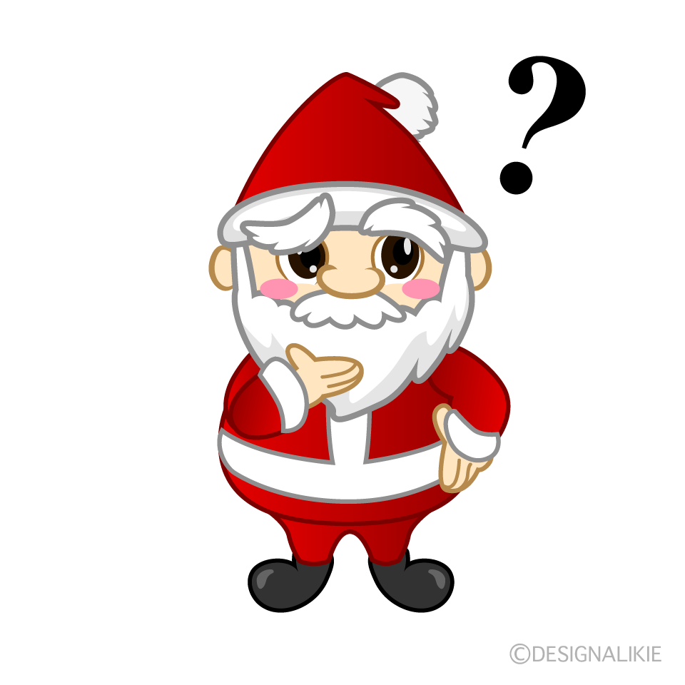 Thinking Mini Santa