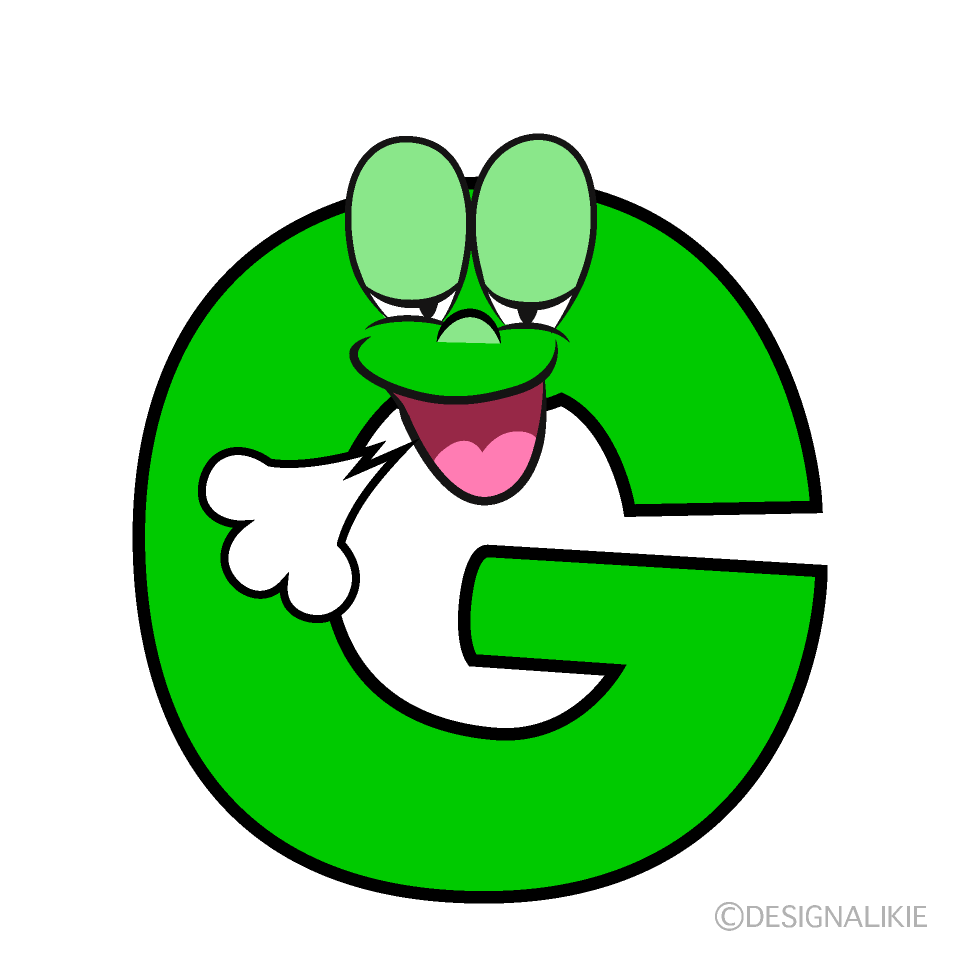 Free Relaxing G Cartoon Image｜Charatoon