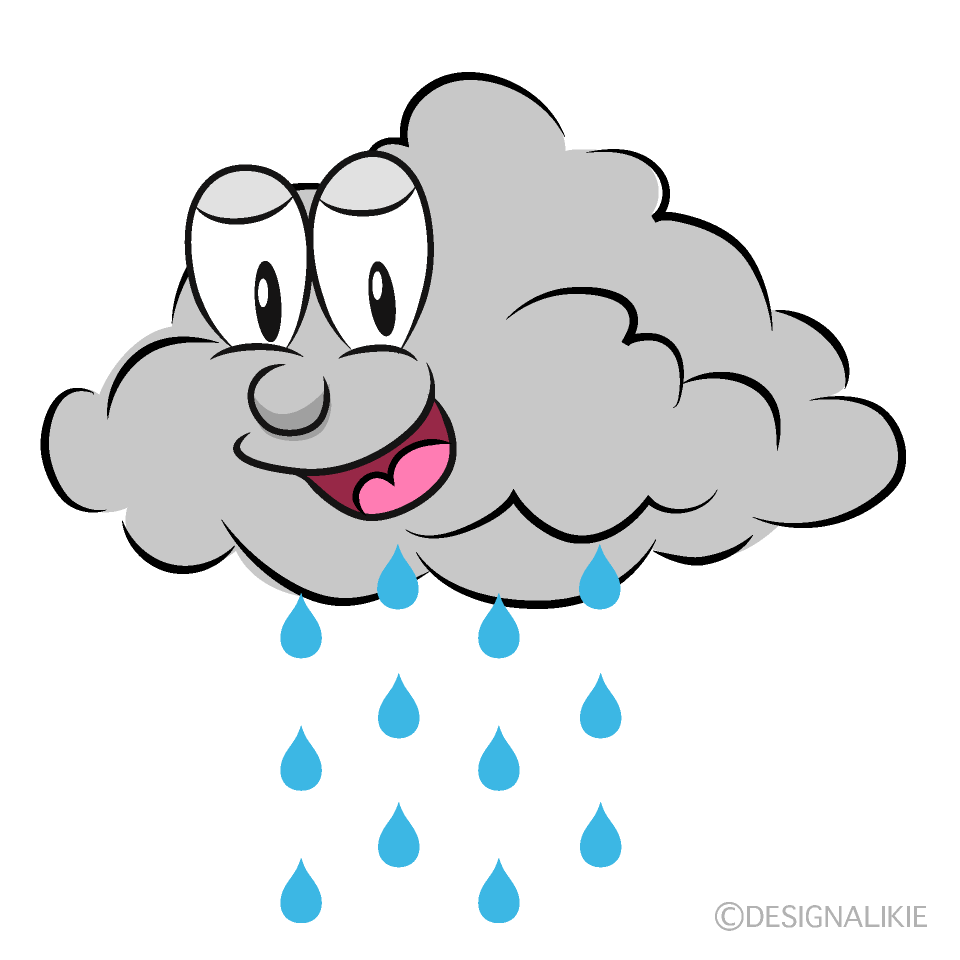 Free Rain Cloud Cartoon Image｜Charatoon