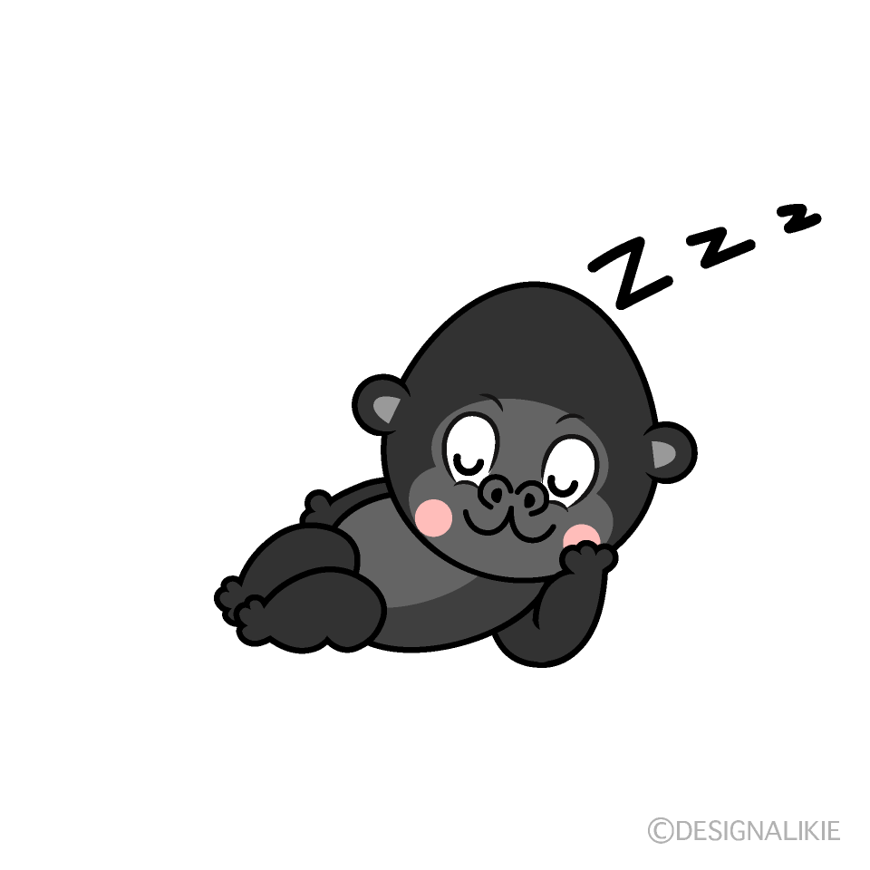 Sleeping Gorilla