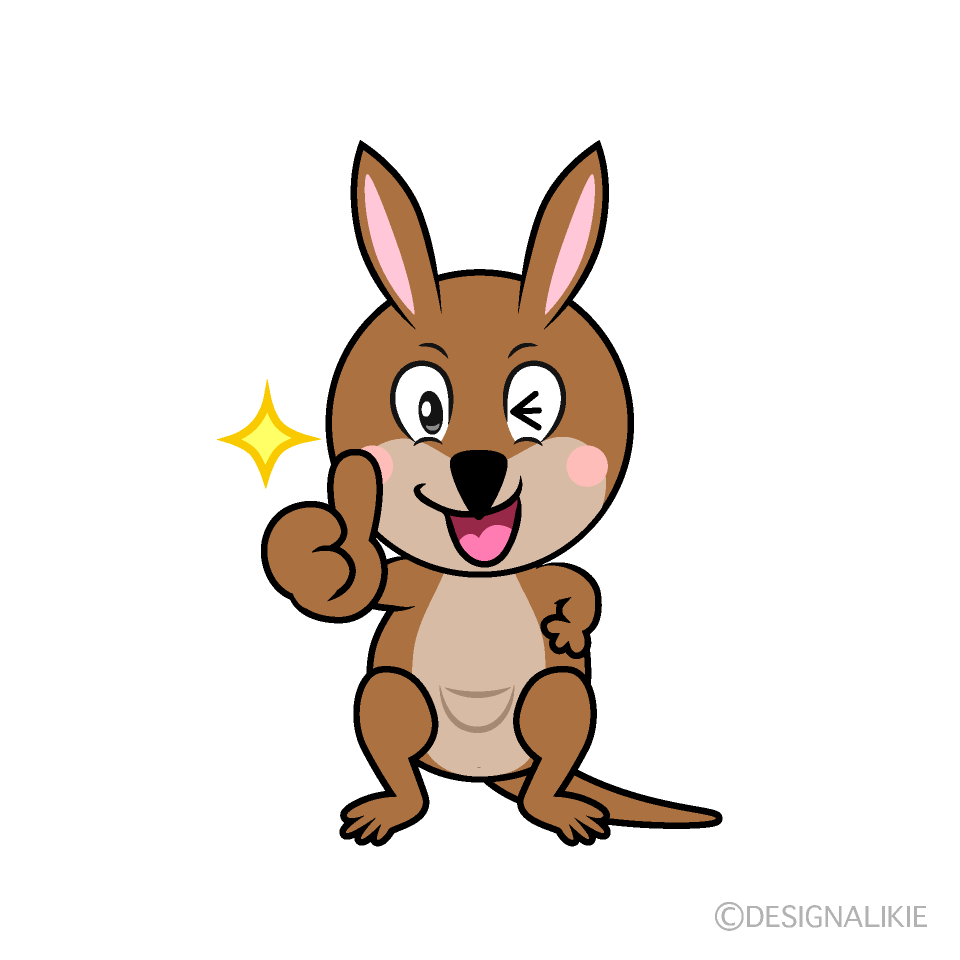 Thumbs up Kangaroo