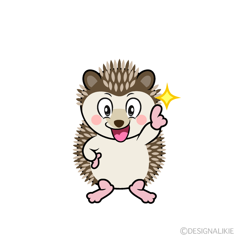 Posing Hedgehog