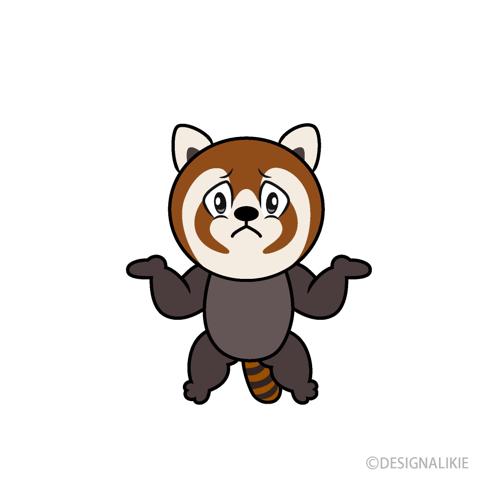 Troubled Red Panda