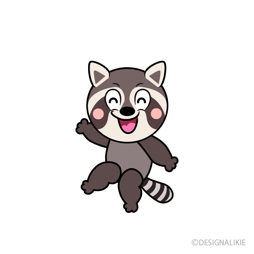 Smiling Raccoon