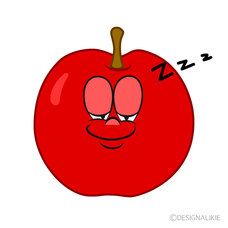 Sleeping Apple