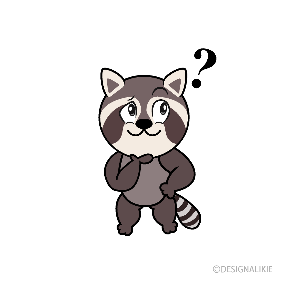 Thinking Raccoon