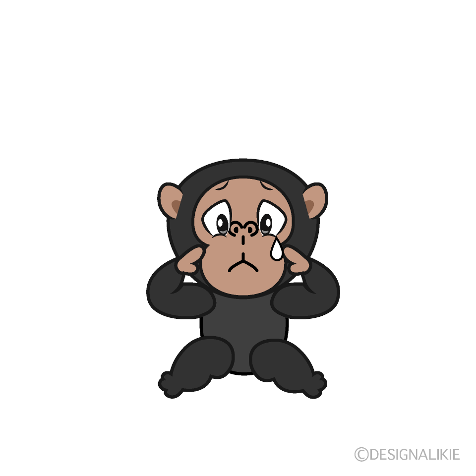 Sad Chimpanzee