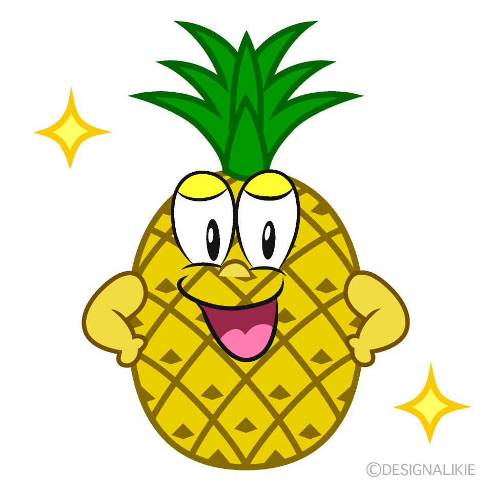 Glitter Pineapple