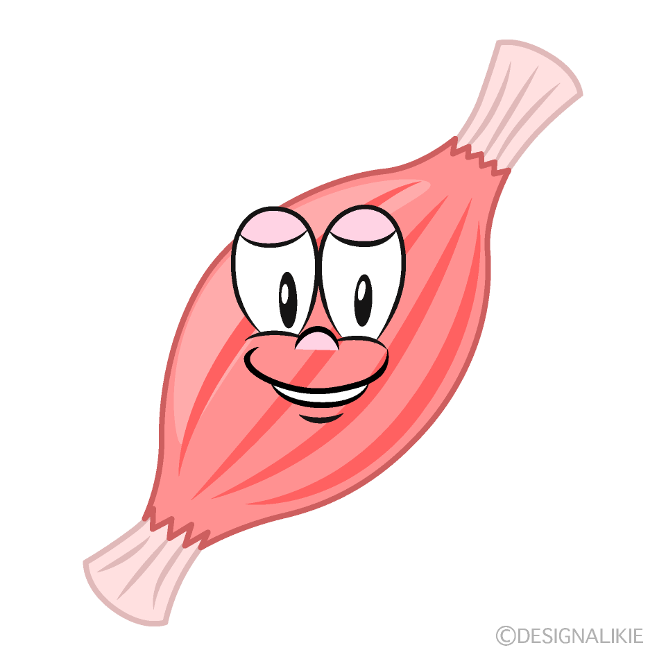 Muscle Cartoon Character Image