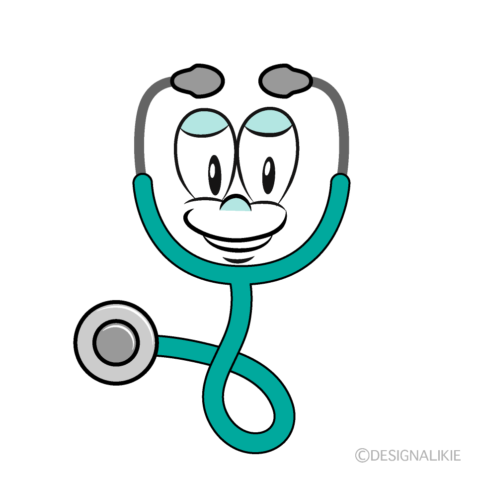 Stethoscope Cartoon Character Image