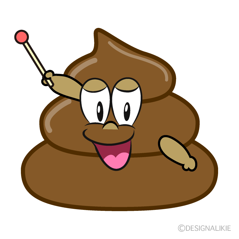 Speaking Poop Cartoon Character Image