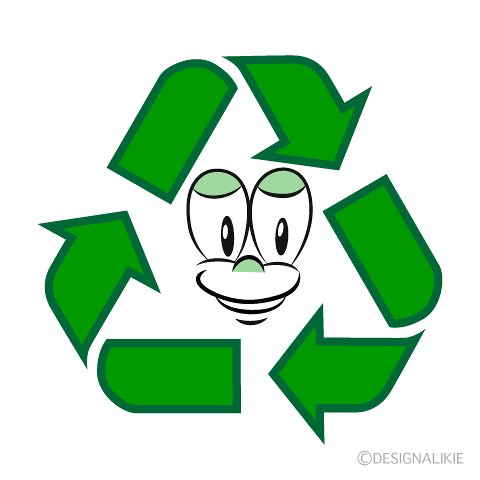 Recycling Cartoon Character Image