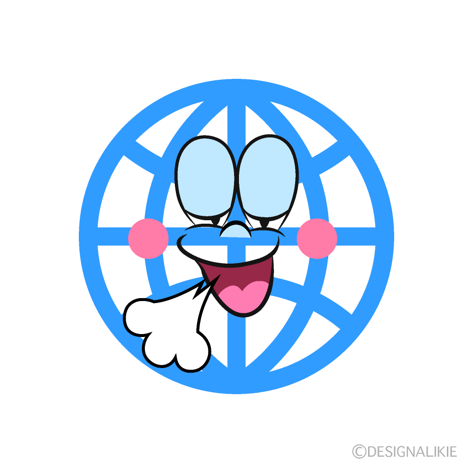 Relaxing Global Cartoon Character Image