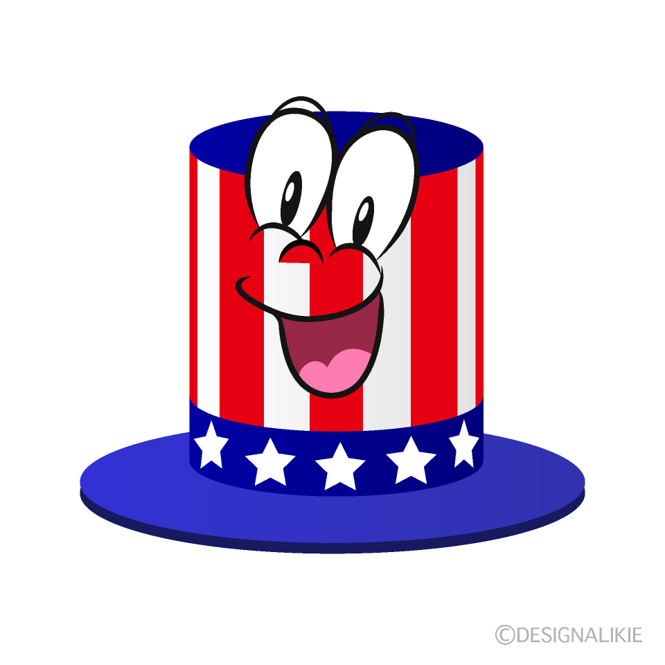 Surprising Independence Day Cartoon Character Image