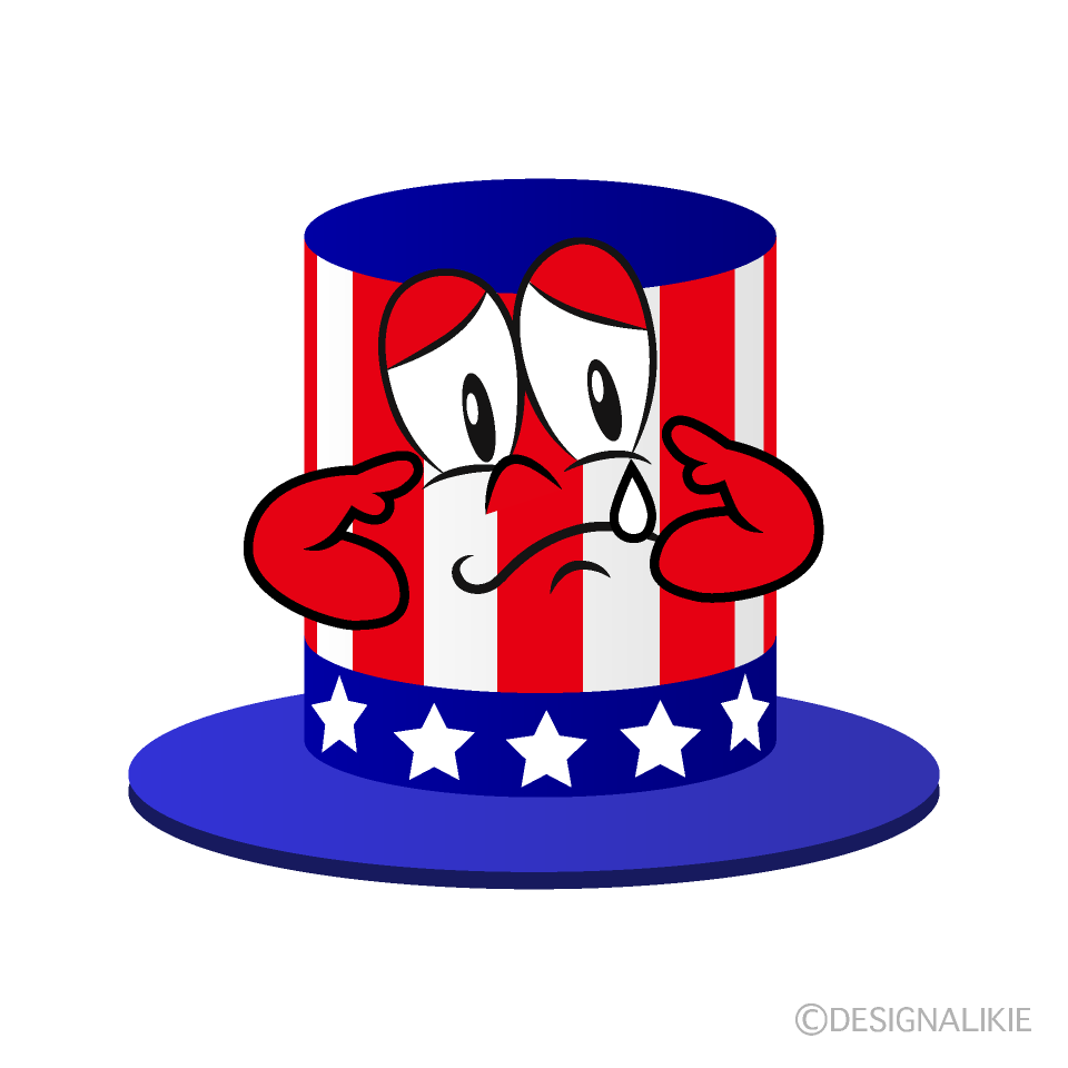 Sad Independence Day Cartoon Character Image