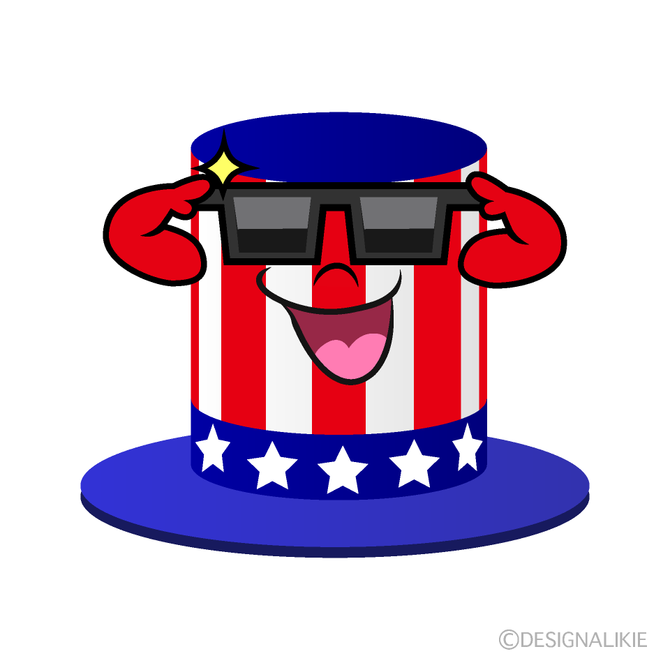 Cool Independence Day Cartoon Character Image