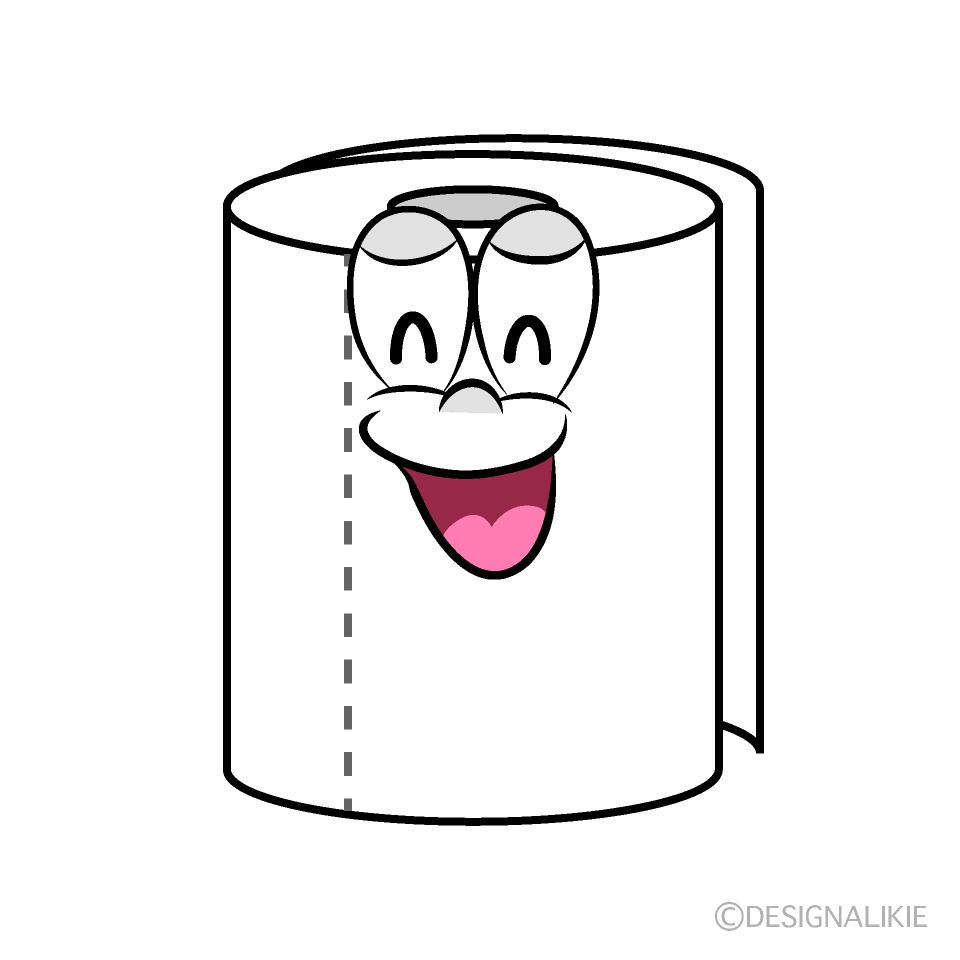 Smiling Toilet Paper