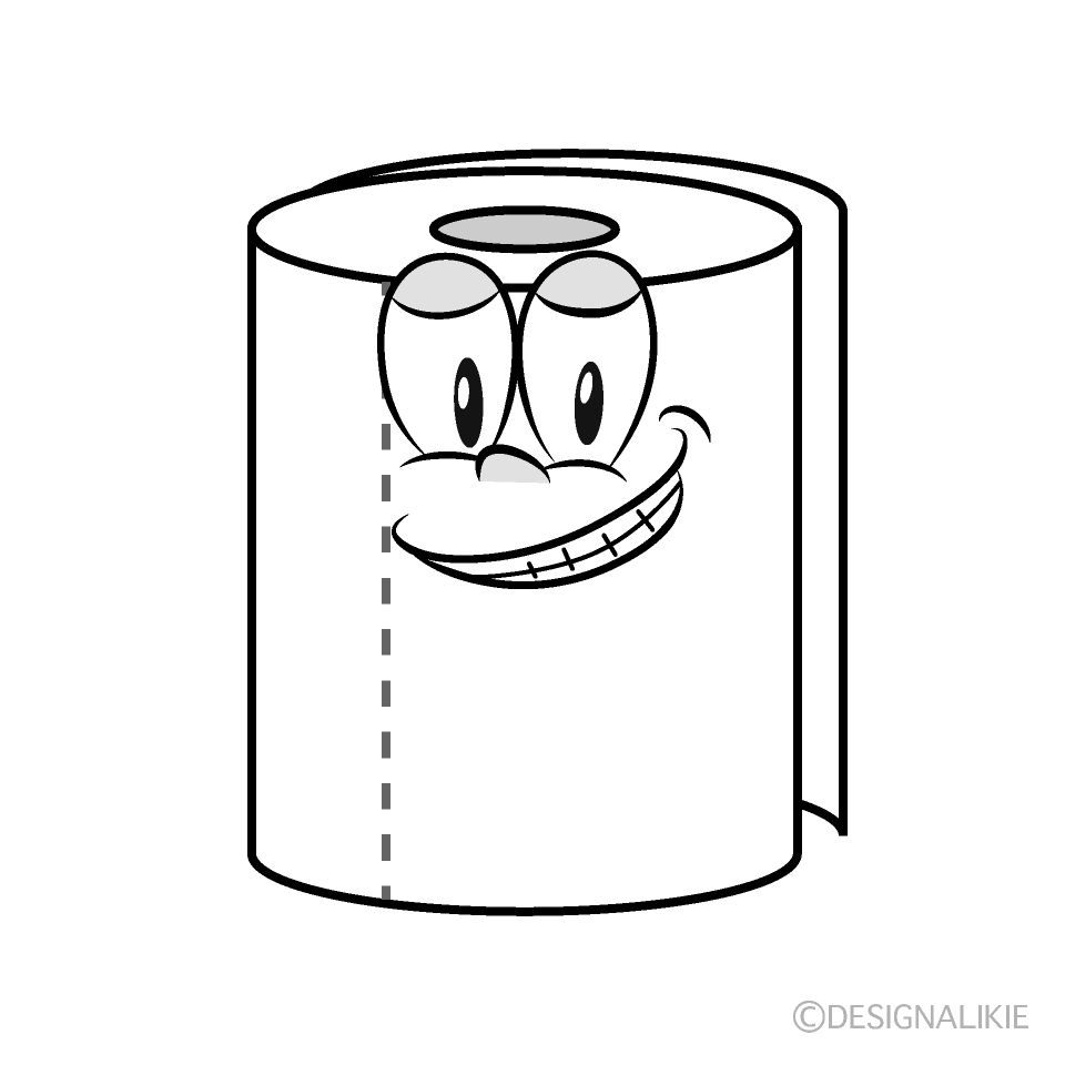 Grinning Toilet Paper
