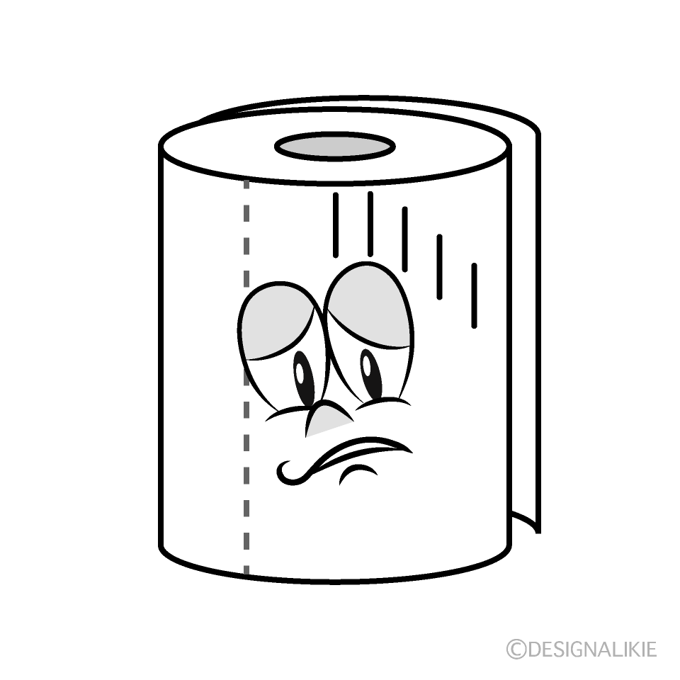 Depressed Toilet Paper