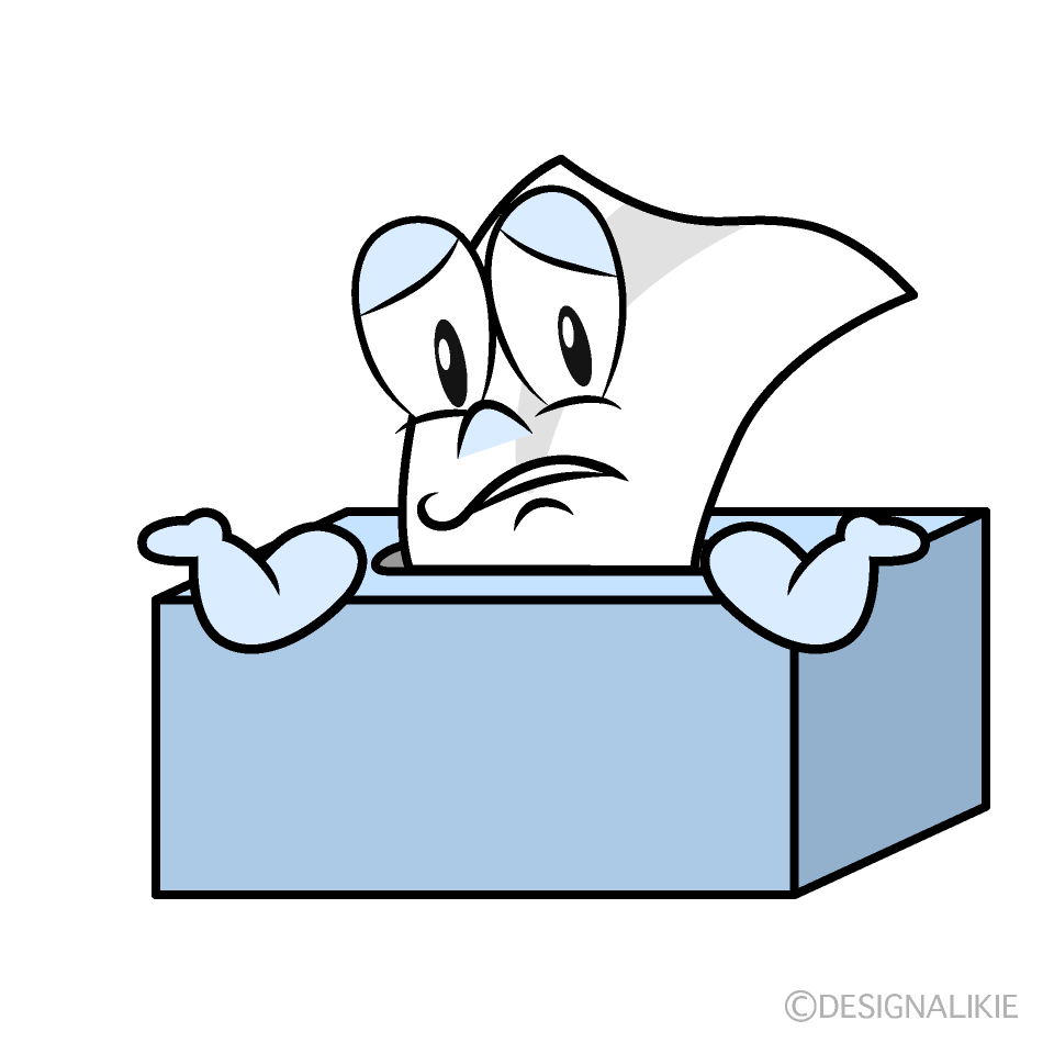 Troubled Tissues Cartoon Character Image